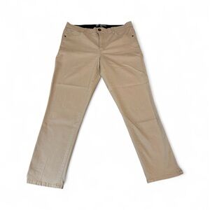 Wit & Wisdom Women's  five pocket Jeans size 12 , tan/cream color